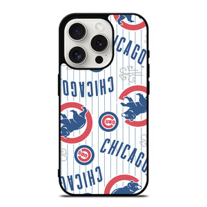 CHICAGO CUBS PATTERN iPhone 15 Pro Case