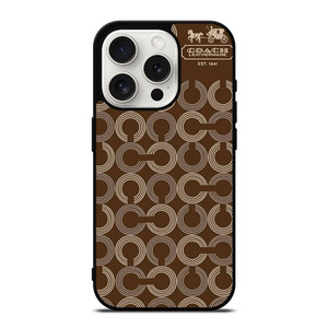COACH PATTERN LOGO iPhone 15 Pro Case COACH PATTERN LOGO iPhone 15 Pro Case