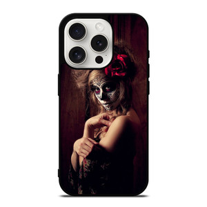 DAY OF THE DEAD GIRL iPhone 15 Pro Case DAY OF THE DEAD GIRL iPhone 15 Pro Case