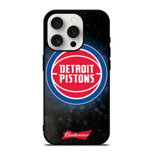 DETROIT PISTONS BUDWEISER iPhone 15 Pro Case