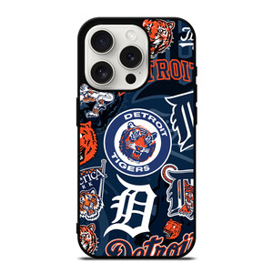 DETROIT TIGERS PATTERN iPhone 15 Pro Case DETROIT TIGERS PATTERN iPhone 15 Pro Case