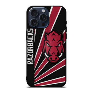 ARKANSAS RAZORBACKS LOGO 2 iPhone 15 Pro Max Case