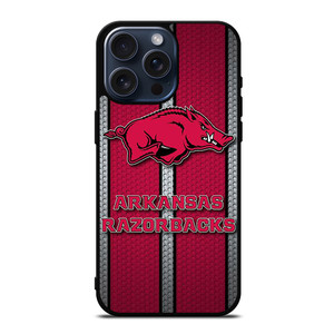 ARKANSAS RAZORBACKS LOGO iPhone 15 Pro Max Case