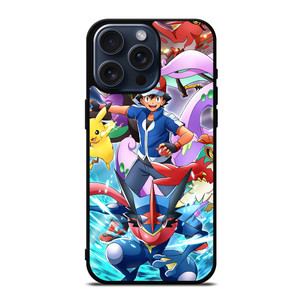 ASH POKEMON iPhone 15 Pro Max Case ASH POKEMON iPhone 15 Pro Max Case