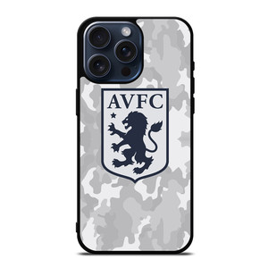 ASTON VILLA FC LOGO CAMO iPhone 15 Pro Max Case