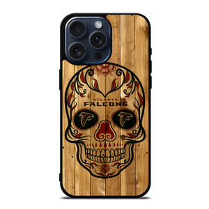 ATLANTA FALCONS SKULL 2 iPhone 15 Pro Max Case