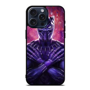 BLACK PANTHER MARVEL SUPERHERO 2 iPhone 15 Pro Max Case BLACK PANTHER MARVEL SUPERHERO 2 iPhone 15 Pro Max Case