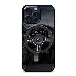 BMW M5 STEERING WHEEL 3 iPhone 15 Pro Max Case BMW M5 STEERING WHEEL 3 iPhone 15 Pro Max Case