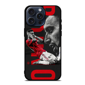BRUNO FERNANDES MANCHESTER UNITED iPhone 15 Pro Max Case