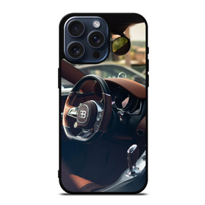BUGATTI STEERING WHEEL iPhone 15 Pro Max Case BUGATTI STEERING WHEEL iPhone 15 Pro Max Case