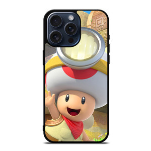 CAPTAIN TOAD CUTE 3 iPhone 15 Pro Max Case CAPTAIN TOAD CUTE 3 iPhone 15 Pro Max Case