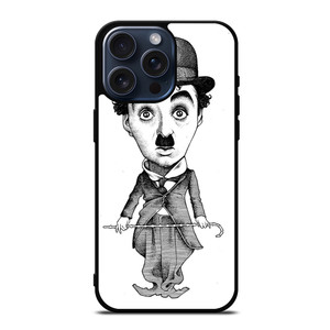 CHARLIE CHAPLIN CARTOON iPhone 15 Pro Max Case
