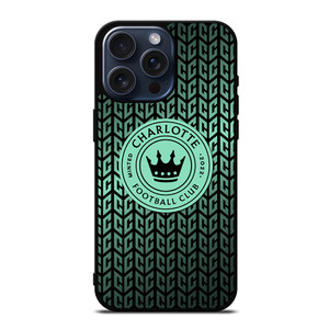 CHARLOTTE FC LOGO 2 iPhone 15 Pro Max Case CHARLOTTE FC LOGO 2 iPhone 15 Pro Max Case
