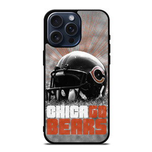 CHICAGO BEARS HELMET 2 iPhone 15 Pro Max Case