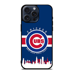 CHICAGO CUBS LOGO 3 iPhone 15 Pro Max Case
