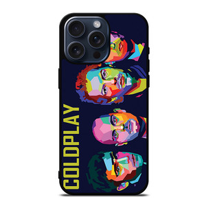 COLDPLAY POP ROCK BAND iPhone 15 Pro Max Case
