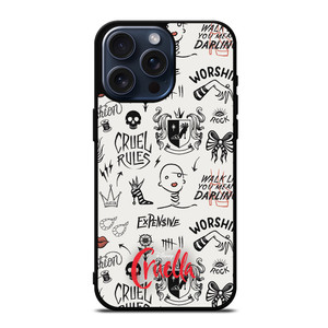 CRUELLA DISNEY PATTERN iPhone 15 Pro Max Case