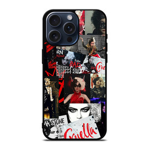 CRUELLA EMMA STONE COLLAGE iPhone 15 Pro Max Case
