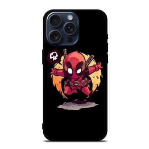 CUTE DEADPOOL ART 2 iPhone 15 Pro Max Case