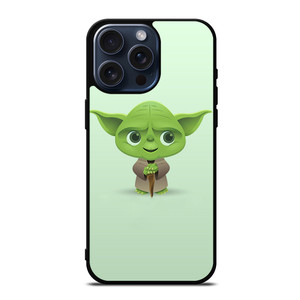 CUTE FUNNY YODA STARWARS iPhone 15 Pro Max Case