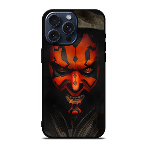 DARTH MAUL STAR WARS FACE iPhone 15 Pro Max Case