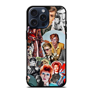 DAVID BOWIE COLLAGE iPhone 15 Pro Max Case