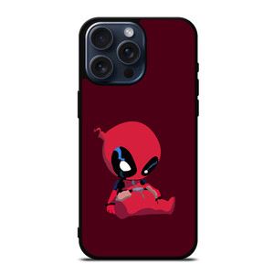 DEADPOOL CUTE SUPERHERO iPhone 15 Pro Max Case DEADPOOL CUTE SUPERHERO iPhone 15 Pro Max Case