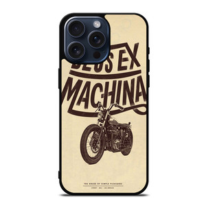 DEUS EX MACHINA POSTER iPhone 15 Pro Max Case DEUS EX MACHINA POSTER iPhone 15 Pro Max Case