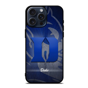 DUKE BLUE DEVILS LOGO iPhone 15 Pro Max Case