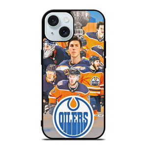 EDMONTON OILERS TEAM iPhone 15 Case EDMONTON OILERS TEAM iPhone 15 Case