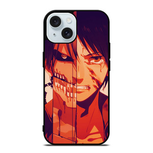EREN ATTACK ON TITAN 3 iPhone 15 Case EREN ATTACK ON TITAN 3 iPhone 15 Case