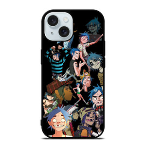GORILLAZ COLLAGE 2 iPhone 15 Case GORILLAZ COLLAGE 2 iPhone 15 Case