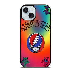 GRATEFUL DEAD LOGO iPhone 15 Case GRATEFUL DEAD LOGO iPhone 15 Case