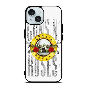 GUN AND ROSES LOGO 3 iPhone 15 Case GUN AND ROSES LOGO 3 iPhone 15 Case