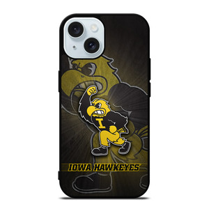 IOWA HAWKEYES iPhone 15 Case