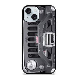 JEEP WRANGLER BLACK iPhone 15 Case