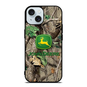 JOHN DEERE LOGO CAMO iPhone 15 Case JOHN DEERE LOGO CAMO iPhone 15 Case