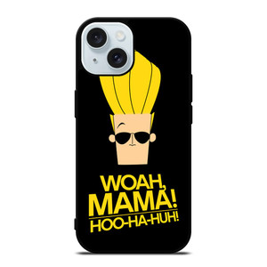 JOHNNY BRAVO WOAH MAMA iPhone 15 Case