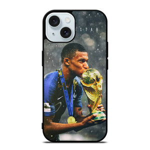 KYLIAN MBAPPE WORLDCUP iPhone 15 Case KYLIAN MBAPPE WORLDCUP iPhone 15 Case