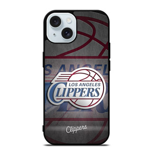LOS ANGELES CLIPPERS LOGO 3 iPhone 15 Case LOS ANGELES CLIPPERS LOGO 3 iPhone 15 Case