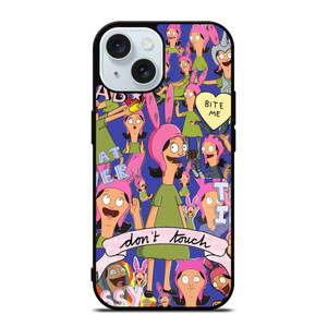 LOUISE BELCHER BOBS BURGERS iPhone 15 Case LOUISE BELCHER BOBS BURGERS iPhone 15 Case