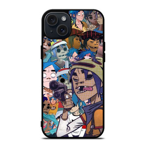 GORILLAZ COLLAGE iPhone 15 Plus Case