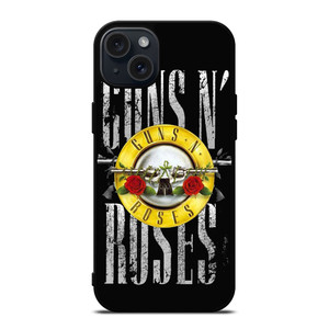 GUN AND ROSES LOGO 2 iPhone 15 Plus Case GUN AND ROSES LOGO 2 iPhone 15 Plus Case
