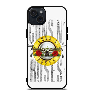 GUN AND ROSES LOGO 3 iPhone 15 Plus Case GUN AND ROSES LOGO 3 iPhone 15 Plus Case