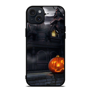 HALLOWEEN SCARY HOUSE iPhone 15 Plus Case