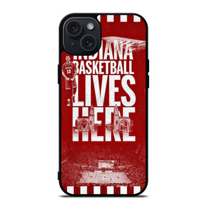 INDIANA HOOSIERS 3 iPhone 15 Plus Case INDIANA HOOSIERS 3 iPhone 15 Plus Case