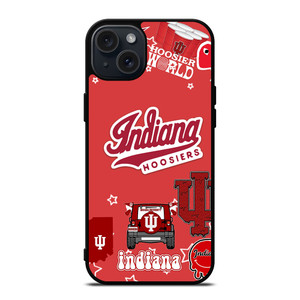 INDIANA HOOSIERS 4 iPhone 15 Plus Case