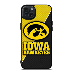 IOWA HAWKEYES 4 iPhone 15 Plus Case IOWA HAWKEYES 4 iPhone 15 Plus Case