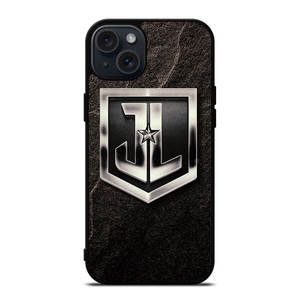 JUSTICE LEAGUE LOGO iPhone 15 Plus Case JUSTICE LEAGUE LOGO iPhone 15 Plus Case