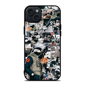 KAKASHI COLLAGE iPhone 15 Plus Case KAKASHI COLLAGE iPhone 15 Plus Case